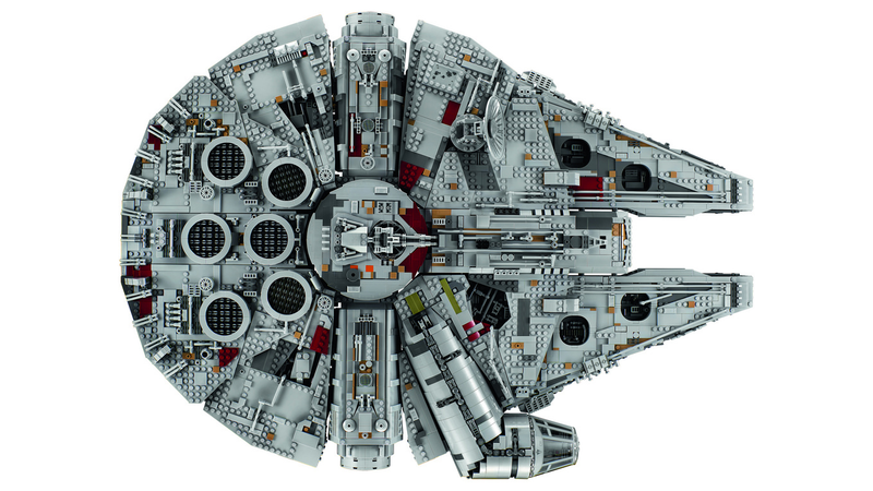 Illustration for article titled This 7,541-Piece Millennium Falcon Is the Largest, Most Desirable Lego Set Ever Created